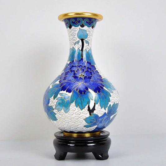 Beauty Redefined: An Unparalleled Collection of Cloisonne 6-inch Vases