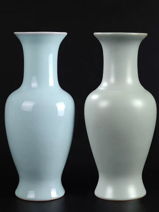 Classic Ru kiln Celadon Vase - Morrow Land