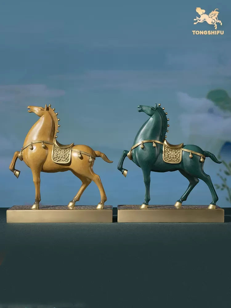 Pure Brass  Horse ornament - Morrow Land
