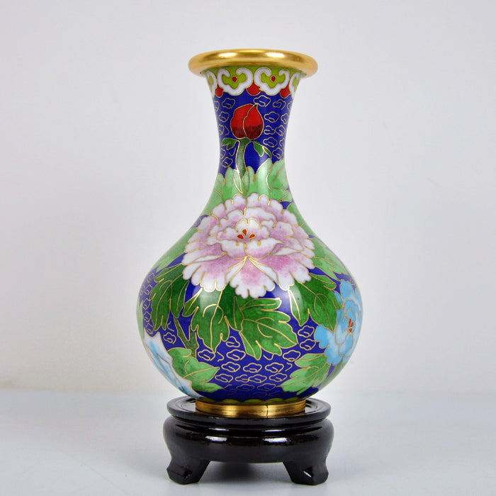 Cloisonne 6-inch vase - Morrow Land