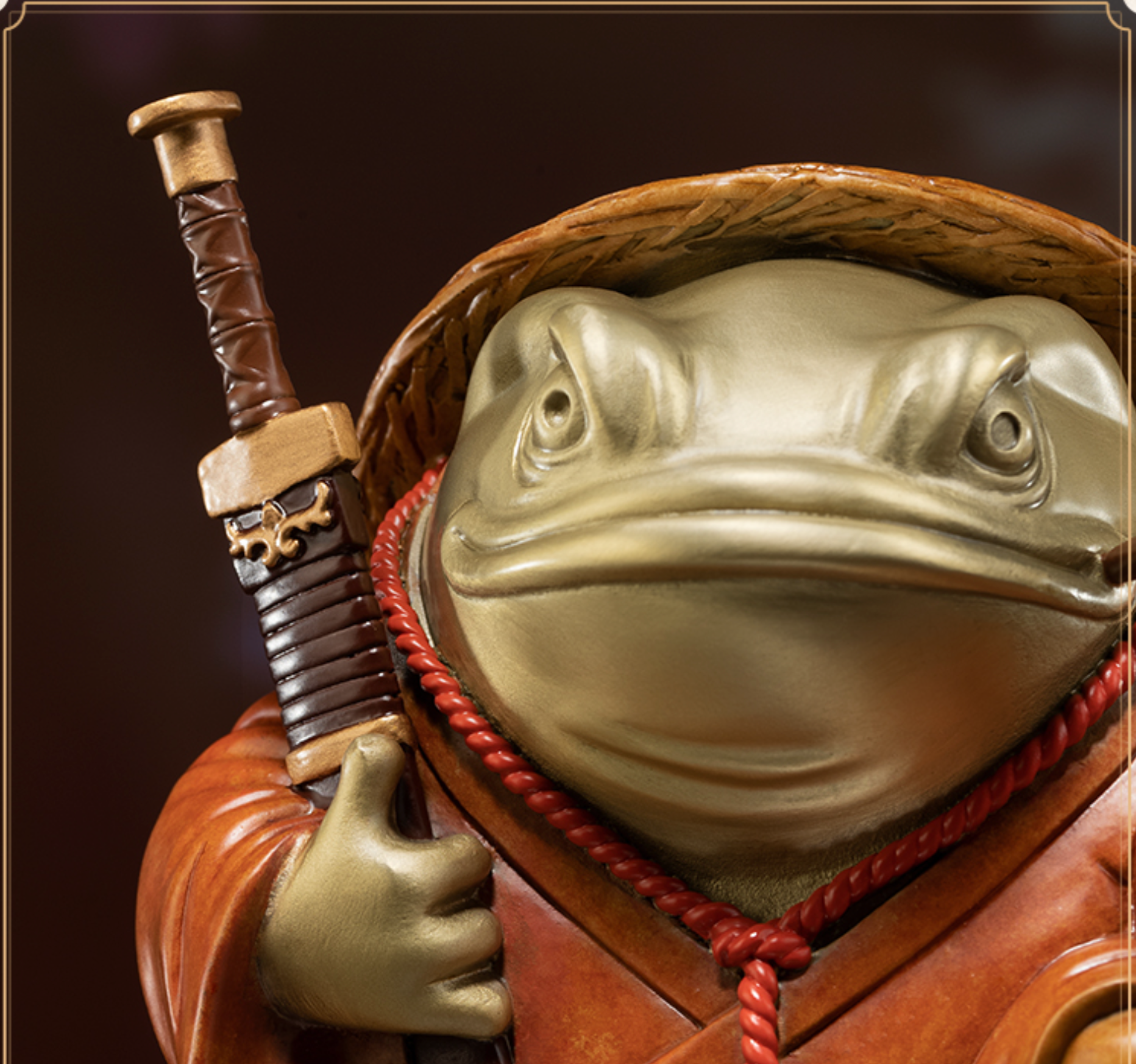 Pure Brass Frog Hero - Morrow Land