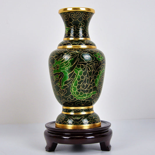 Cloisonne 6-inch vase - Morrow Land
