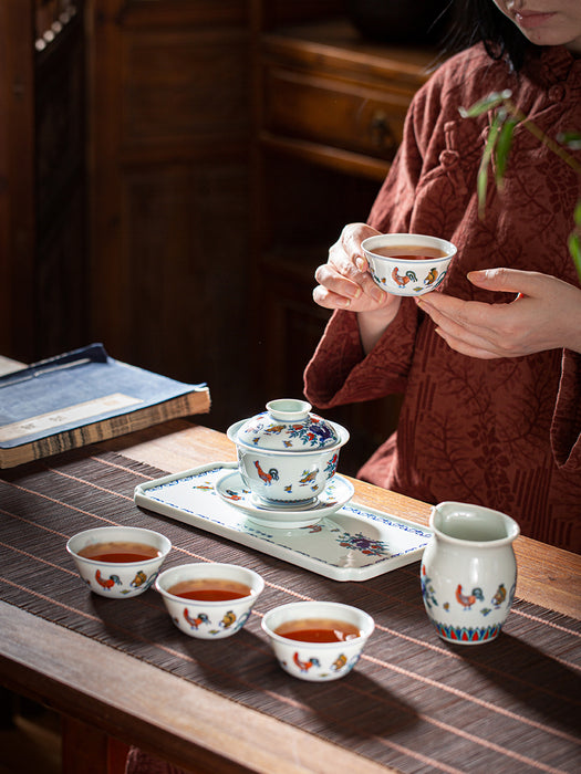 Jingdezhen Tea Cup (Xiong Wenbo Ceramic Master) - Morrow Land