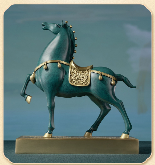 Pure Brass  Horse ornament - Morrow Land