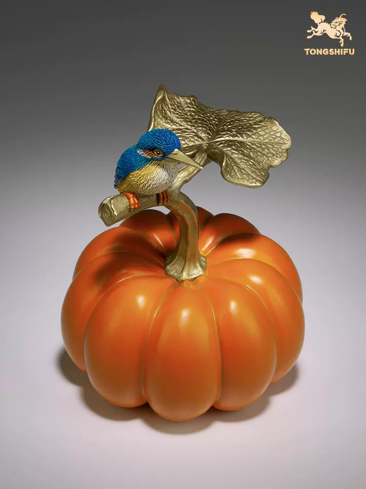 Pure Brass  Pumpkin decorations - Morrow Land