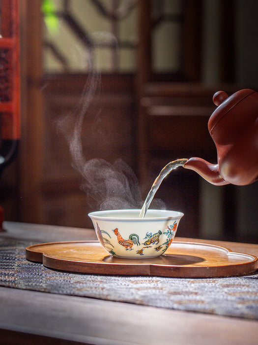 Jingdezhen Tea Cup (Xiong Wenbo Ceramic Master) - Morrow Land