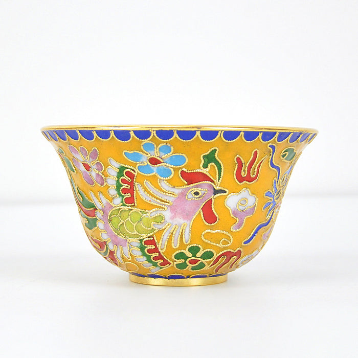 10cm & 11.5cm Cloisonne wedding bowl - Morrow Land