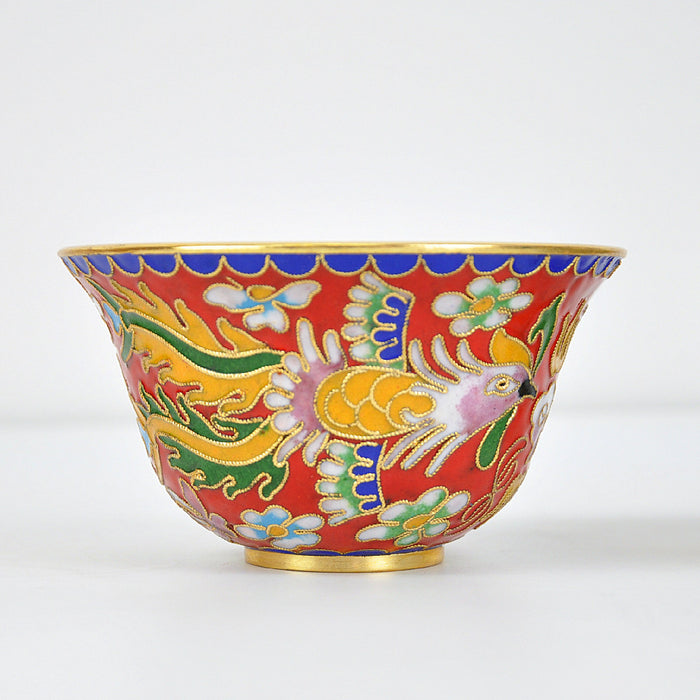 10cm & 11.5cm Cloisonne wedding bowl - Morrow Land