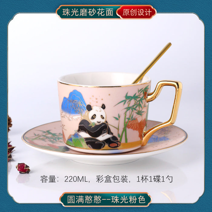 China-Chic ceramic coffee cup European small luxury coffee cup set - Morrow Land