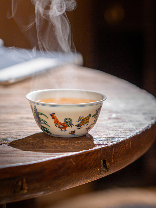 Jingdezhen Tea Cup (Xiong Wenbo Ceramic Master) - Morrow Land