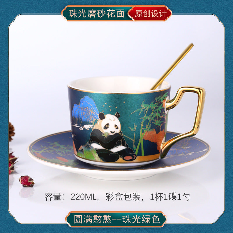 China-Chic ceramic coffee cup European small luxury coffee cup set - Morrow Land