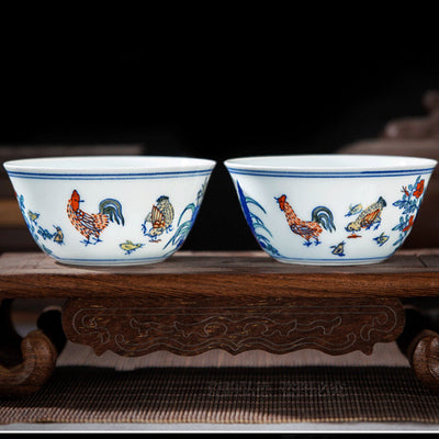 Jingdezhen Tea Cup (Xiong Wenbo Ceramic Master) - Morrow Land