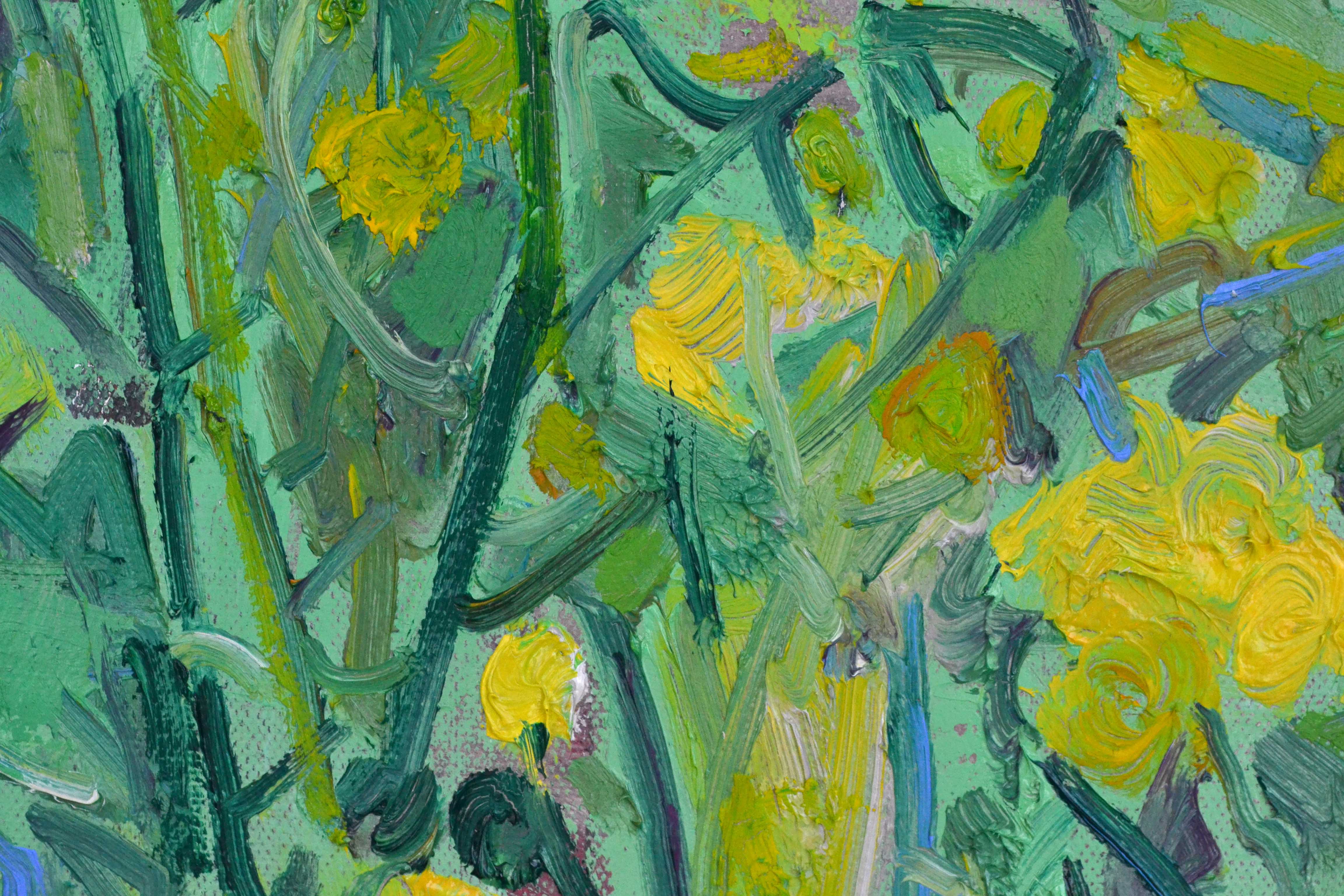 Canola Flowers Canvas oil Painting 60*50cm - Morrow Land