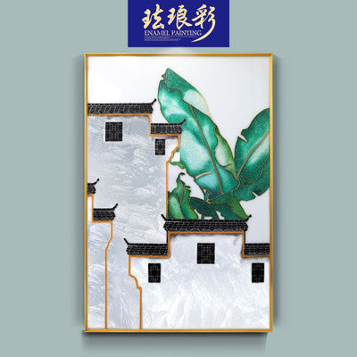 Chinese House Handmade Cloisonné Wall Decoration - Morrow Land