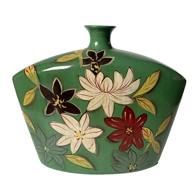 European Ceramic Vase Decoration - Morrow Land