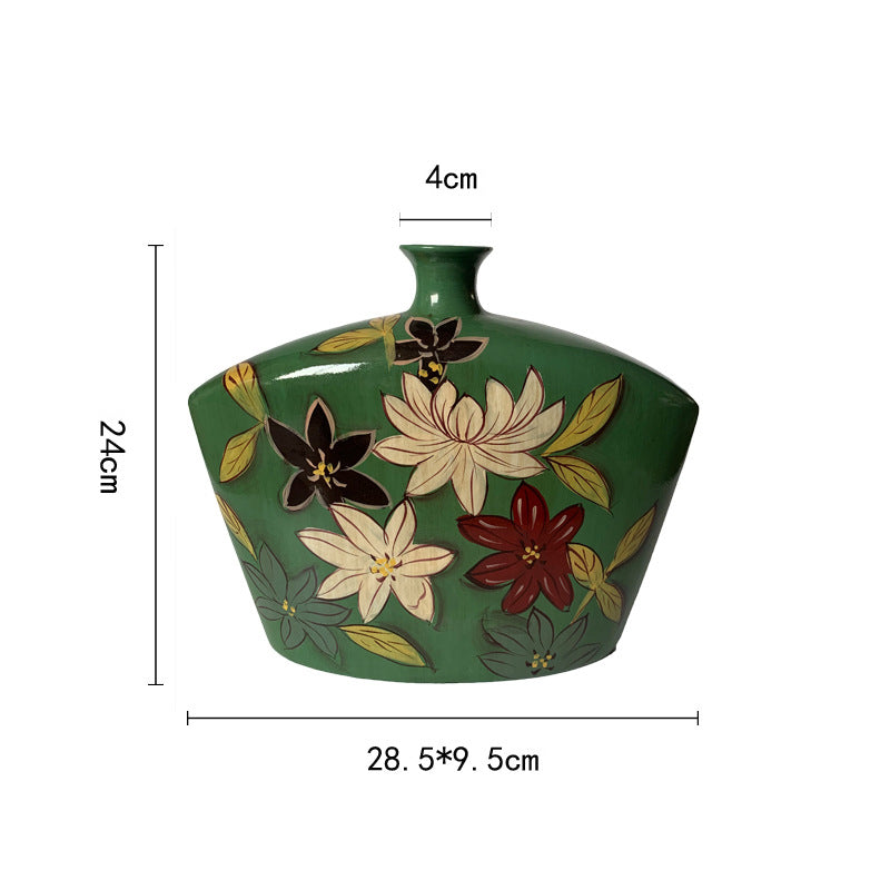 European Ceramic Vase Decoration - Morrow Land