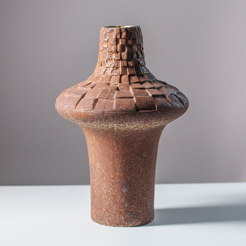 Antique Zen pottery pots and rough pottery ornaments - Morrow Land