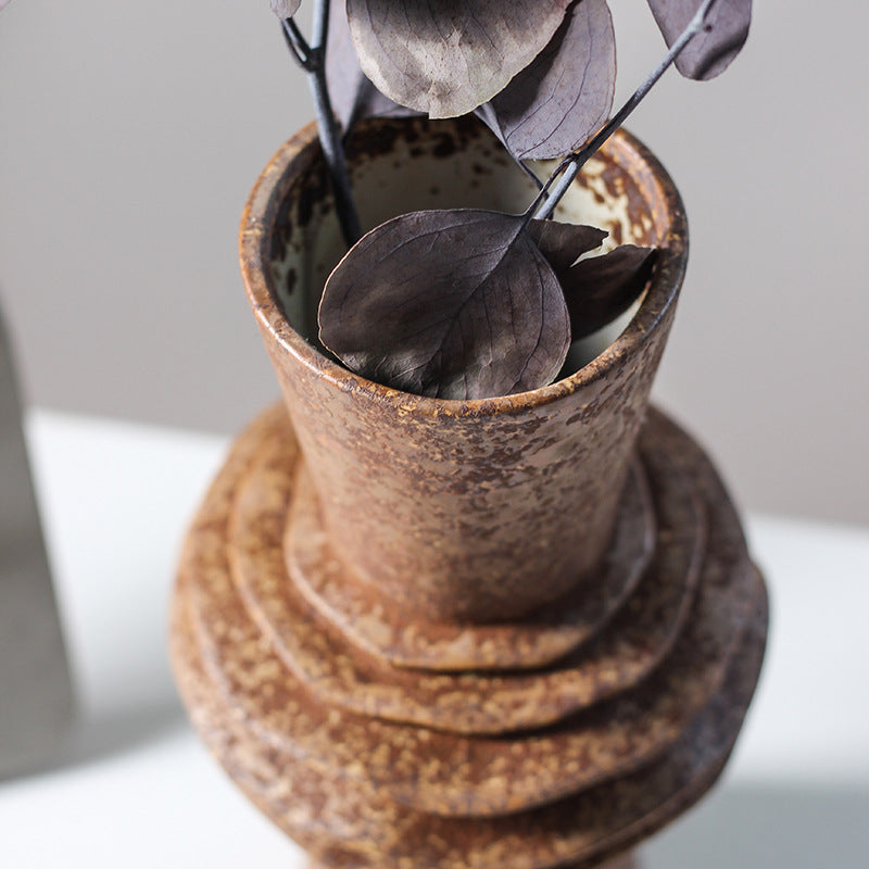 European ceramic vase and shaped flower - Morrow Land