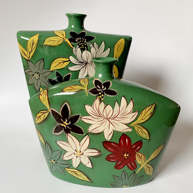 European Ceramic Vase Decoration - Morrow Land