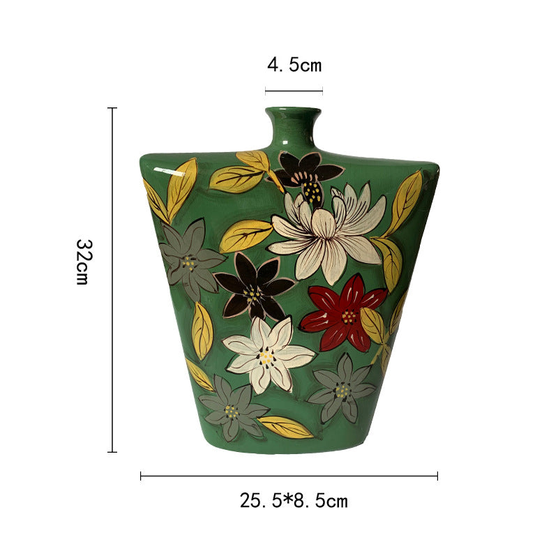 European Ceramic Vase Decoration - Morrow Land