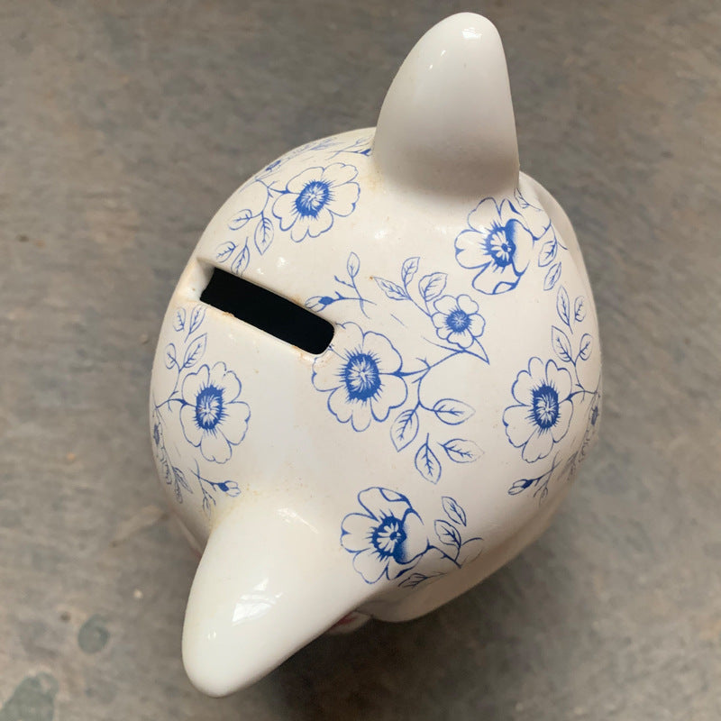 Owl piggy bank ceramic ornaments - Morrow Land