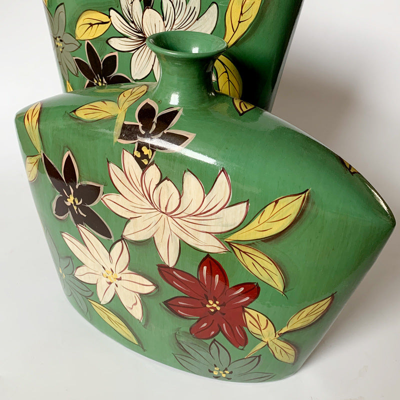 European Ceramic Vase Decoration - Morrow Land