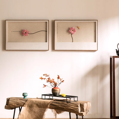 Dried Real Lotus Specimen Wall Decoration - Morrow Land