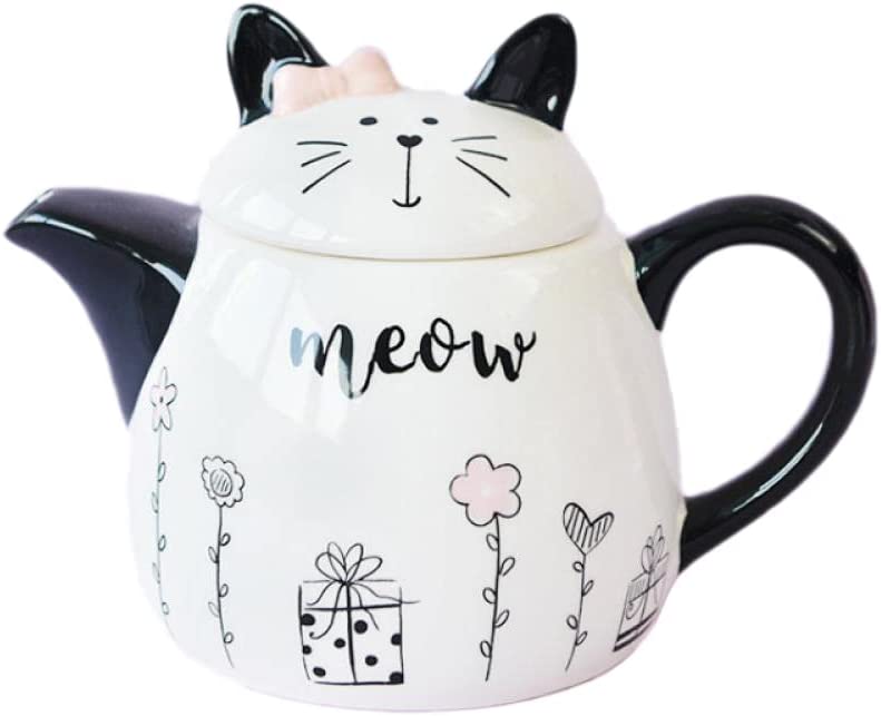 Cute Cat Ceramic Teapot - Morrow Land