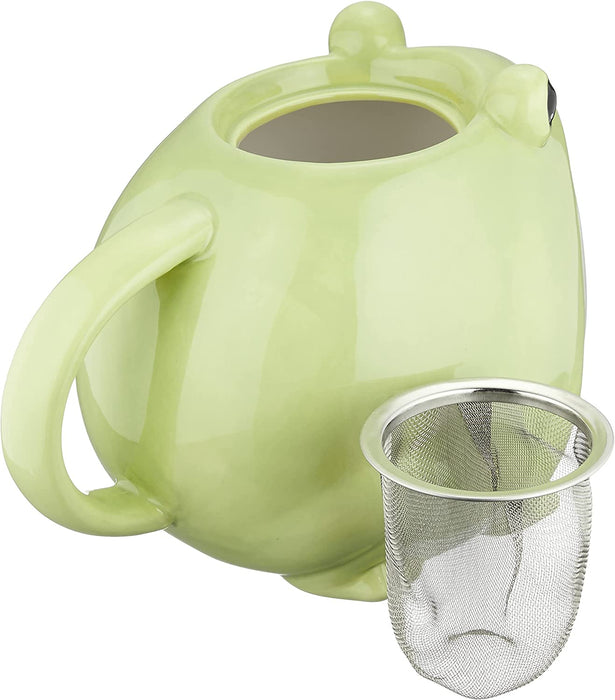 Cute Frog Teapot and Tadpole Cups Set - Morrow Land