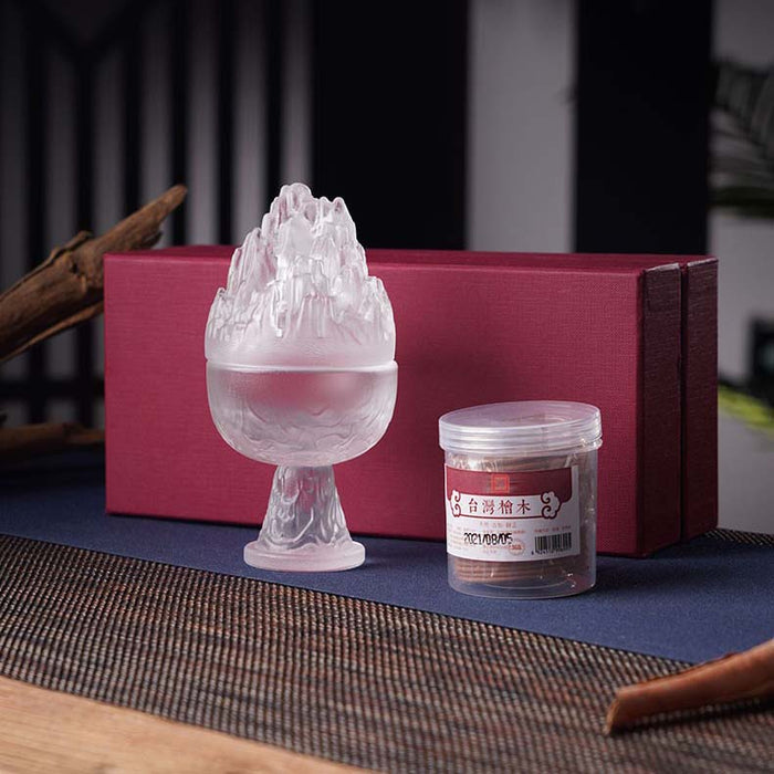 Meditation lucite Incense Burner - Morrow Land