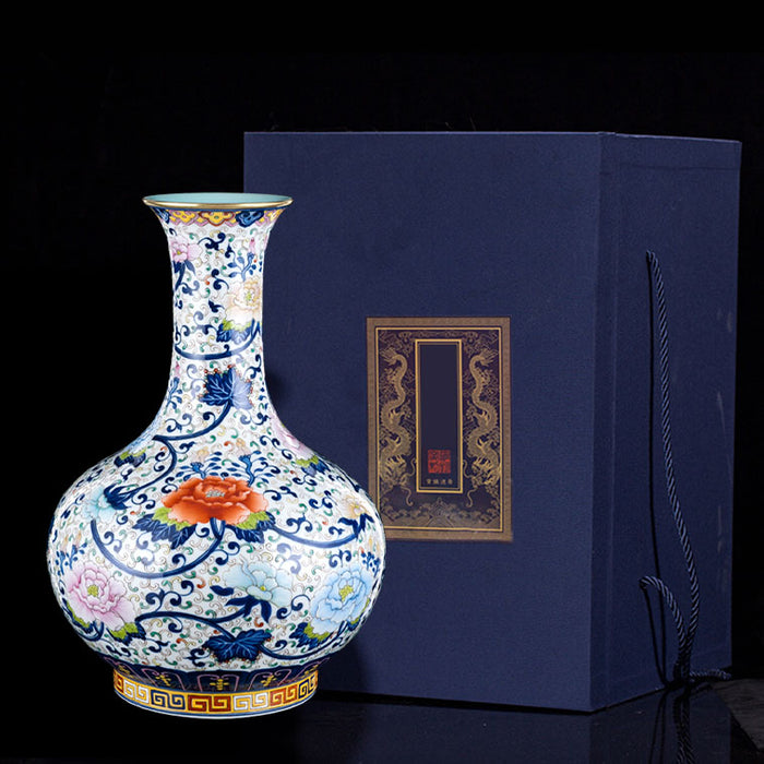 Reproduction of Chinese Royal Vase - Morrow Land