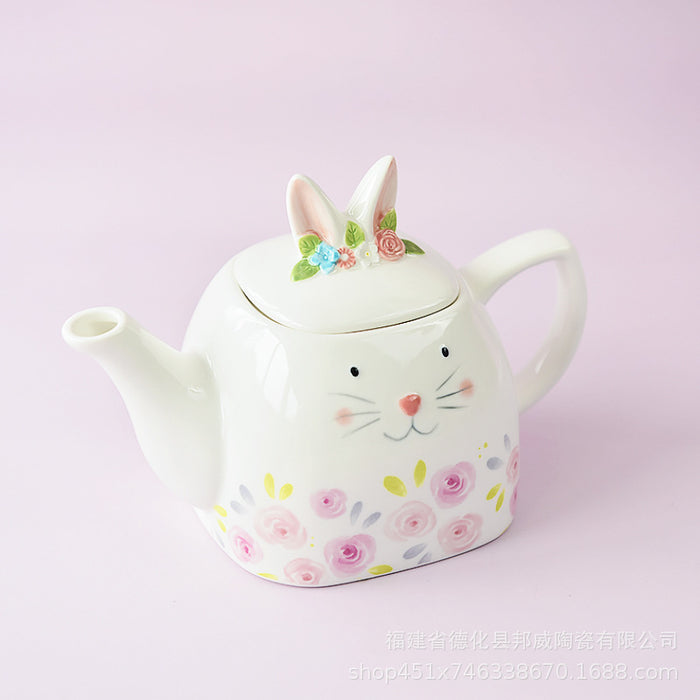 Small Cute Rabbit Teapot - Morrow Land